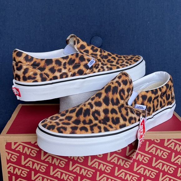 Vans Classic Slip-On Leopard Black/True White WMNS - Picture 10 of 16